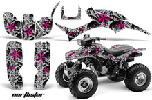Load image into Gallery viewer, ATV Graphic Kit Quad Decal Wrap For Honda Sportrax TRX300EX 1993-2006 NORTHSTAR PINK SILVER-atv motorcycle utv parts accessories gear helmets jackets gloves pantsAll Terrain Depot