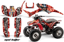 Load image into Gallery viewer, ATV Graphic Kit Quad Decal Wrap For Honda Sportrax TRX300EX 1993-2006 HATTER SILVER RED-atv motorcycle utv parts accessories gear helmets jackets gloves pantsAll Terrain Depot