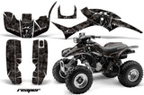 ATV Graphic Kit Quad Decal Wrap For Honda Sportrax TRX300EX 1993-2006 REAPER BLACK