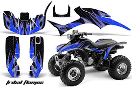 ATV Graphic Kit Quad Decal Wrap For Honda Sportrax TRX300EX 1993-2006 TRIBAL BLACK-atv motorcycle utv parts accessories gear helmets jackets gloves pantsAll Terrain Depot