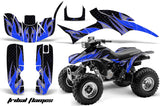 ATV Graphic Kit Quad Decal Wrap For Honda Sportrax TRX300EX 1993-2006 TRIBAL BLACK