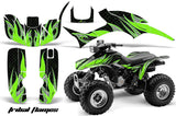 ATV Graphic Kit Quad Decal Wrap For Honda Sportrax TRX300EX 1993-2006 TRIBAL GREEN BLACK