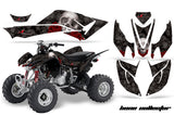 ATV Graphics Kit Decal Quad Sticker Wrap For Honda TRX400EX 2008-2016 BONES BLACK