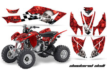 Load image into Gallery viewer, ATV Graphics Kit Decal Quad Sticker Wrap For Honda TRX400EX 2008-2016 CHECKERED WHITE RED-atv motorcycle utv parts accessories gear helmets jackets gloves pantsAll Terrain Depot