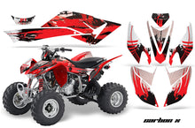 Load image into Gallery viewer, ATV Graphics Kit Decal Quad Sticker Wrap For Honda TRX400EX 2008-2016 CARBONX RED-atv motorcycle utv parts accessories gear helmets jackets gloves pantsAll Terrain Depot