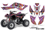 ATV Graphics Kit Decal Quad Sticker Wrap For Honda TRX400EX 2008-2016 EDHLK PURPLE