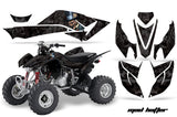 ATV Graphics Kit Decal Quad Sticker Wrap For Honda TRX400EX 2008-2016 MOTORHEAD BLACK
