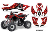 ATV Graphics Kit Decal Quad Sticker Wrap For Honda TRX400EX 2008-2016 REAPER RED