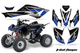 ATV Graphics Kit Decal Quad Sticker Wrap For Honda TRX400EX 2008-2016 TRIBAL BLUE BLACK