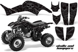 ATV Graphics Kit Decal Quad Sticker Wrap For Honda TRX400EX 1999-2007 HISH BLACK
