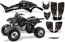 Load image into Gallery viewer, ATV Graphics Kit Decal Quad Sticker Wrap For Honda TRX400EX 1999-2007 REAPER BLACK-atv motorcycle utv parts accessories gear helmets jackets gloves pantsAll Terrain Depot