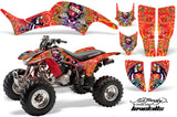 ATV Graphics Kit Decal Quad Sticker Wrap For Honda TRX400EX 1999-2007 EDHLK RED
