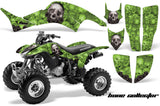 ATV Graphics Kit Decal Quad Sticker Wrap For Honda TRX400EX 1999-2007 BONES GREEN