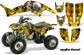 ATV Graphics Kit Decal Quad Sticker Wrap For Honda TRX400EX 1999-2007 MOTORHEAD YELLOW-atv motorcycle utv parts accessories gear helmets jackets gloves pantsAll Terrain Depot