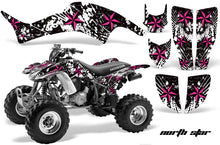 Load image into Gallery viewer, ATV Graphics Kit Decal Quad Sticker Wrap For Honda TRX400EX 1999-2007 NORTHSTAR WHITE PINK-atv motorcycle utv parts accessories gear helmets jackets gloves pantsAll Terrain Depot