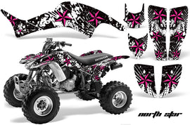 ATV Graphics Kit Decal Quad Sticker Wrap For Honda TRX400EX 1999-2007 NORTHSTAR WHITE PINK-atv motorcycle utv parts accessories gear helmets jackets gloves pantsAll Terrain Depot