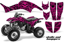 Load image into Gallery viewer, ATV Graphics Kit Decal Quad Sticker Wrap For Honda TRX400EX 1999-2007 HISH PINK-atv motorcycle utv parts accessories gear helmets jackets gloves pantsAll Terrain Depot