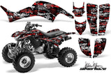 ATV Graphics Kit Decal Quad Sticker Wrap For Honda TRX400EX 1999-2007 SSSH RED BLACK