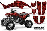 ATV Graphics Kit Decal Quad Sticker Wrap For Honda TRX400EX 1999-2007 HISH RED