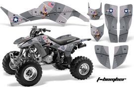 ATV Graphics Kit Decal Quad Sticker Wrap For Honda TRX400EX 1999-2007 TBOMBER SILVER-atv motorcycle utv parts accessories gear helmets jackets gloves pantsAll Terrain Depot