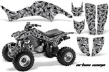 ATV Graphics Kit Decal Quad Sticker Wrap For Honda TRX400EX 1999-2007 URBAN CAMO SILVER