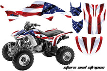 Load image into Gallery viewer, ATV Graphics Kit Decal Quad Sticker Wrap For Honda TRX400EX 1999-2007 USA FLAG-atv motorcycle utv parts accessories gear helmets jackets gloves pantsAll Terrain Depot