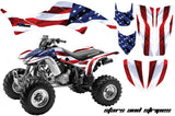 ATV Graphics Kit Decal Quad Sticker Wrap For Honda TRX400EX 1999-2007 USA FLAG