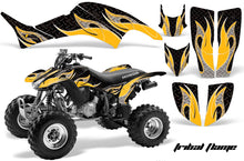 Load image into Gallery viewer, ATV Graphics Kit Decal Quad Sticker Wrap For Honda TRX400EX 1999-2007 TRIBAL YELLOW BLACK-atv motorcycle utv parts accessories gear helmets jackets gloves pantsAll Terrain Depot