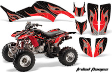 Load image into Gallery viewer, ATV Graphics Kit Decal Quad Sticker Wrap For Honda TRX400EX 1999-2007 TRIBAL RED BLACK-atv motorcycle utv parts accessories gear helmets jackets gloves pantsAll Terrain Depot