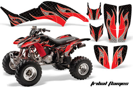 ATV Graphics Kit Decal Quad Sticker Wrap For Honda TRX400EX 1999-2007 TRIBAL RED BLACK-atv motorcycle utv parts accessories gear helmets jackets gloves pantsAll Terrain Depot