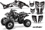 ATV Graphics Kit Decal Quad Sticker Wrap For Honda TRX400EX 1999-2007 NORTHSTAR WHITE