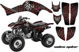 ATV Graphics Kit Decal Quad Sticker Wrap For Honda TRX400EX 1999-2007 WIDOW RED BLACK