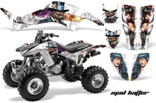 Load image into Gallery viewer, ATV Graphics Kit Decal Quad Sticker Wrap For Honda TRX400EX 1999-2007 HATTER WHITE FC-atv motorcycle utv parts accessories gear helmets jackets gloves pantsAll Terrain Depot