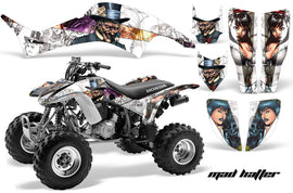 ATV Graphics Kit Decal Quad Sticker Wrap For Honda TRX400EX 1999-2007 HATTER WHITE FC-atv motorcycle utv parts accessories gear helmets jackets gloves pantsAll Terrain Depot
