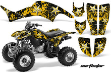 Load image into Gallery viewer, ATV Graphics Kit Decal Quad Sticker Wrap For Honda TRX400EX 1999-2007 NORTHSTAR YELLOW-atv motorcycle utv parts accessories gear helmets jackets gloves pantsAll Terrain Depot
