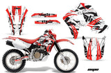 Dirt Bike Graphics Kit Decal Sticker Wrap For Honda XR650R 2000-2010 EXPO RED