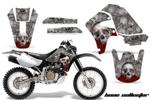 Load image into Gallery viewer, Dirt Bike Graphics Kit Decal Sticker Wrap For Honda XR650R 2000-2010 BONES SILVER-atv motorcycle utv parts accessories gear helmets jackets gloves pantsAll Terrain Depot