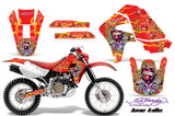 Dirt Bike Graphics Kit Decal Sticker Wrap For Honda XR650R 2000-2010 EDHLK RED