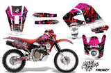 Graphics Kit Decal Sticker Wrap + # Plates For Honda XR650R 2000-2010 FRENZY RED