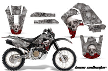 Load image into Gallery viewer, Graphics Kit Decal Sticker Wrap + # Plates For Honda XR650R 2000-2010 BONES SILVER-atv motorcycle utv parts accessories gear helmets jackets gloves pantsAll Terrain Depot