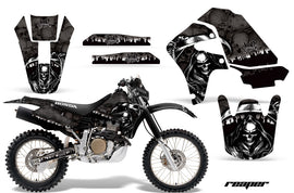 Graphics Kit Decal Sticker Wrap + # Plates For Honda XR650R 2000-2010 REAPER BLACK-atv motorcycle utv parts accessories gear helmets jackets gloves pantsAll Terrain Depot