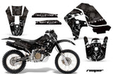 Graphics Kit Decal Sticker Wrap + # Plates For Honda XR650R 2000-2010 REAPER BLACK