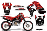 Graphics Kit Decal Sticker Wrap + # Plates For Honda XR650R 2000-2010 REAPER RED