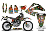 Dirt Bike Graphics Kit Decal Sticker Wrap For Honda XR250SM 2003-2005 EDHP GREEN