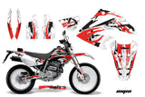 Dirt Bike Graphics Kit Decal Sticker Wrap For Honda XR250SM 2003-2005 EXPO RED