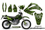 Dirt Bike Graphics Kit Decal Sticker Wrap For Honda XR250SM 2003-2005 HISH GREEN