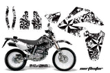 Dirt Bike Graphics Kit Decal Sticker Wrap For Honda XR250SM 2003-2005 NORTHSTAR WHITE