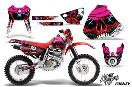Graphics Kit Decal Sticker Wrap + # Plates For Honda XR400R 1996-2004 FRENZY RED-atv motorcycle utv parts accessories gear helmets jackets gloves pantsAll Terrain Depot