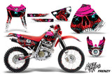 Graphics Kit Decal Sticker Wrap + # Plates For Honda XR400R 1996-2004 FRENZY RED