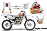 Dirt Bike Graphics Kit Decal Sticker Wrap For Honda XR400R 1996-2004 VEGAS WHITE